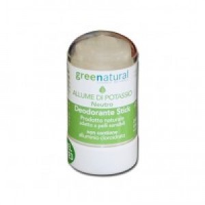 Deodorante Stick Allume di Potassio Greenatural